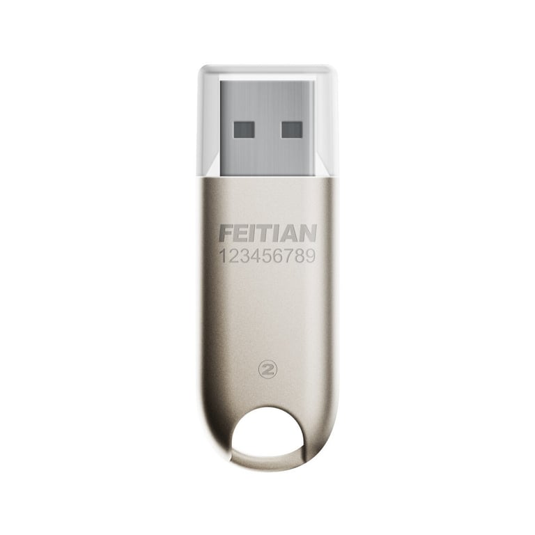 Апаратний ключ безпеки Feitian BioPass FIDO2 Plus FIDO FT-K45, USB Type A, Fingerprint. (FT-K45) - фото 2