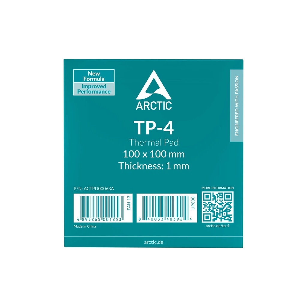 Термопрокладка Arctic 100X100X1.0 (ACTPD00063A) - фото 3 Термопрокладка Arctic 100X100X1.0 (ACTPD00063A) - фото 3