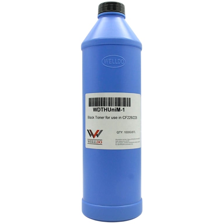 Тонер HP LJ Pro M402/M501/506/4250/Canon 052/052H universal, 1kg, +лійка Welldo (WDTHUniM-1)