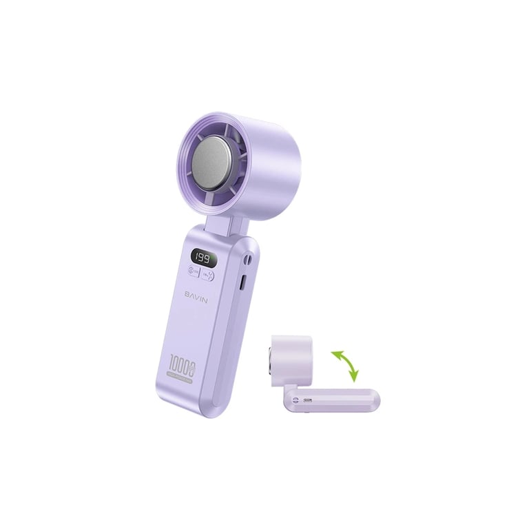 Вентилятор BAVIN BF-004 ICE CUBE TURBO FUN 10000RPM Violet (BF-004 VL) - фото 1