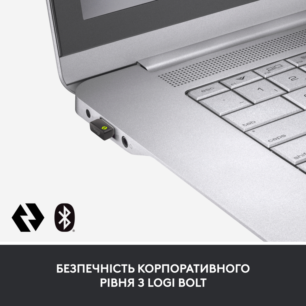Комплект Logitech MX Keys for Business UA Graphite + Desk Mat Studio Series Mid Grey (MX920-010933) - фото 2 Комплект Logitech MX Keys for Business UA Graphite + Desk Mat Studio Series Mid Grey (MX920-010933) - фото 2