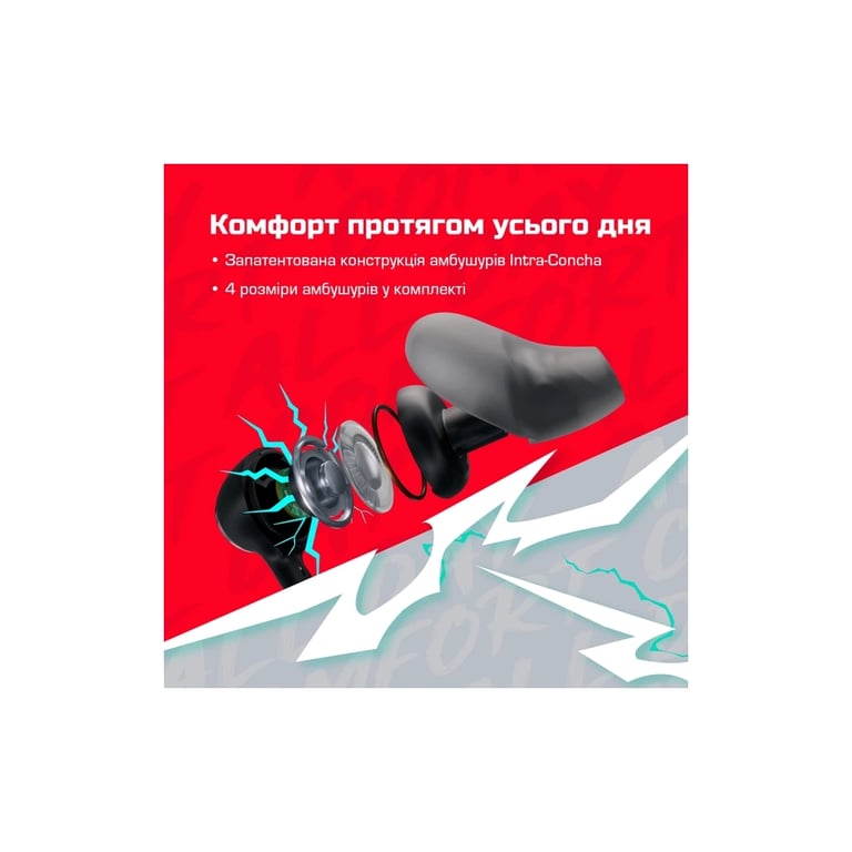 Навушники HyperX Cloud Earbuds III S Wired Black (BN7S1AA) - фото 5