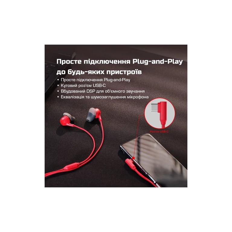Навушники HyperX Cloud Earbuds III S Wired Black (BN7S1AA) - фото 8