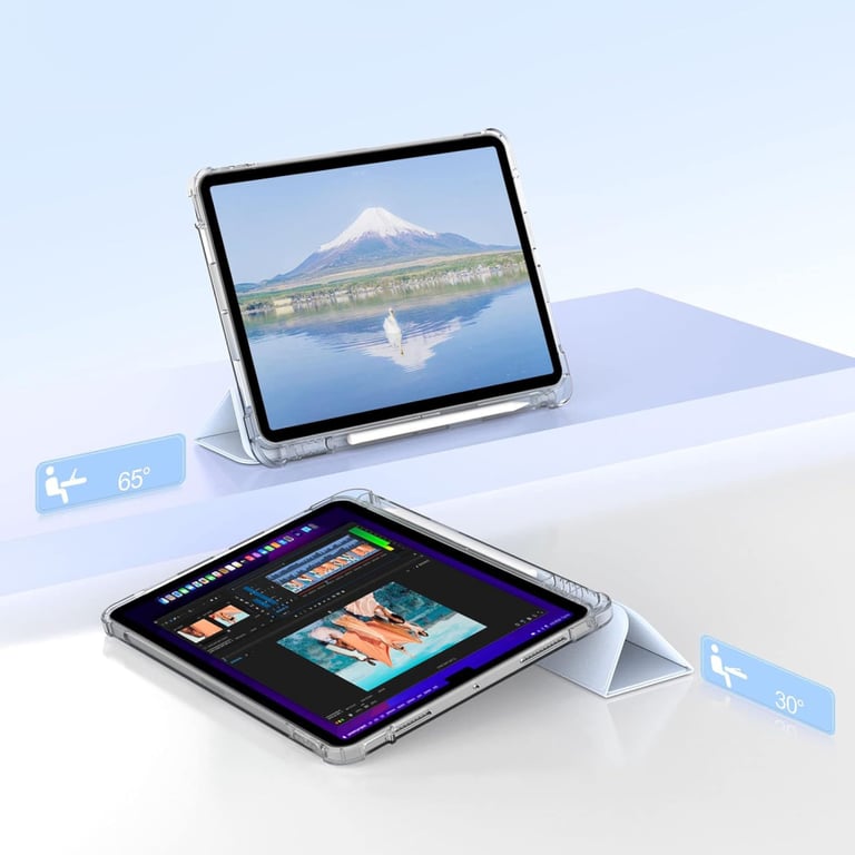 Чохол до планшета BeCover Soft Edge Apple iPad Air 11" M4 2026 Light Blue (715265) - фото 4