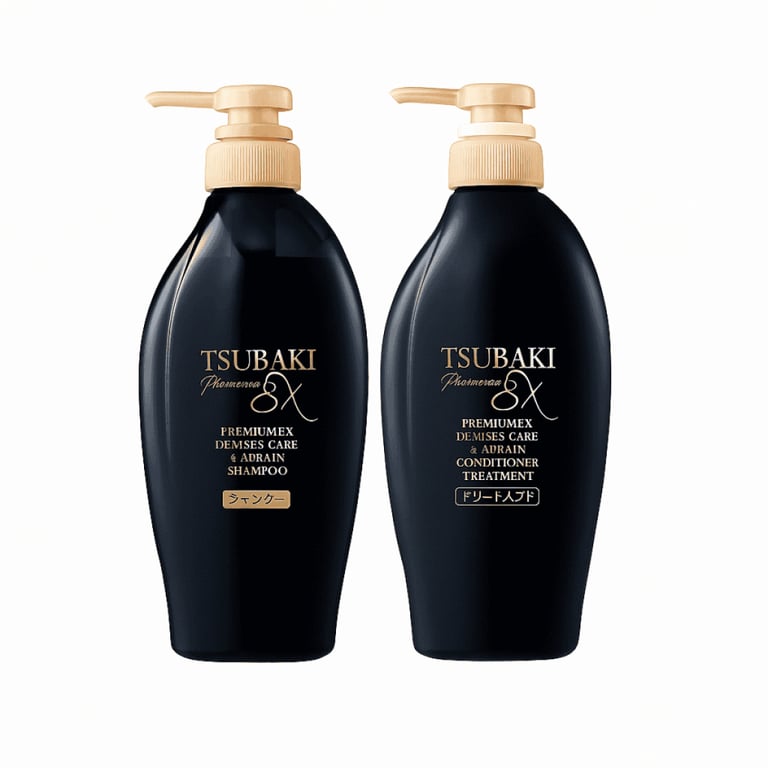 Набір косметики Finetoday Tsubaki Premium EX Damage Care & Repair Kit 2 х 400 мл (4550516495556) - фото 1