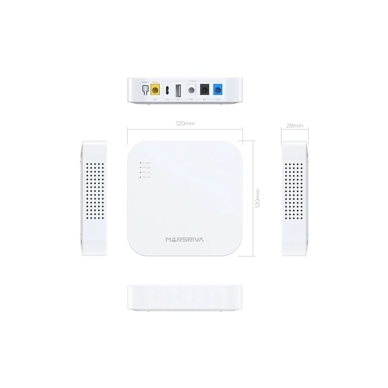 Пристрій безперебійного живлення Marsriva KP4 18W 10000mAh (KP4) - фото 5