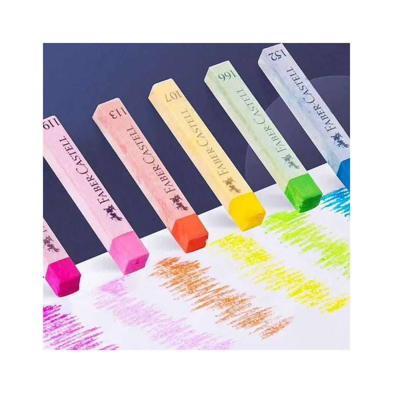 Пастель Faber-Castell Soft Pastels, м'яких, довжина крейди 70 мм, 24 кольори, 128324 (16794) - фото 4