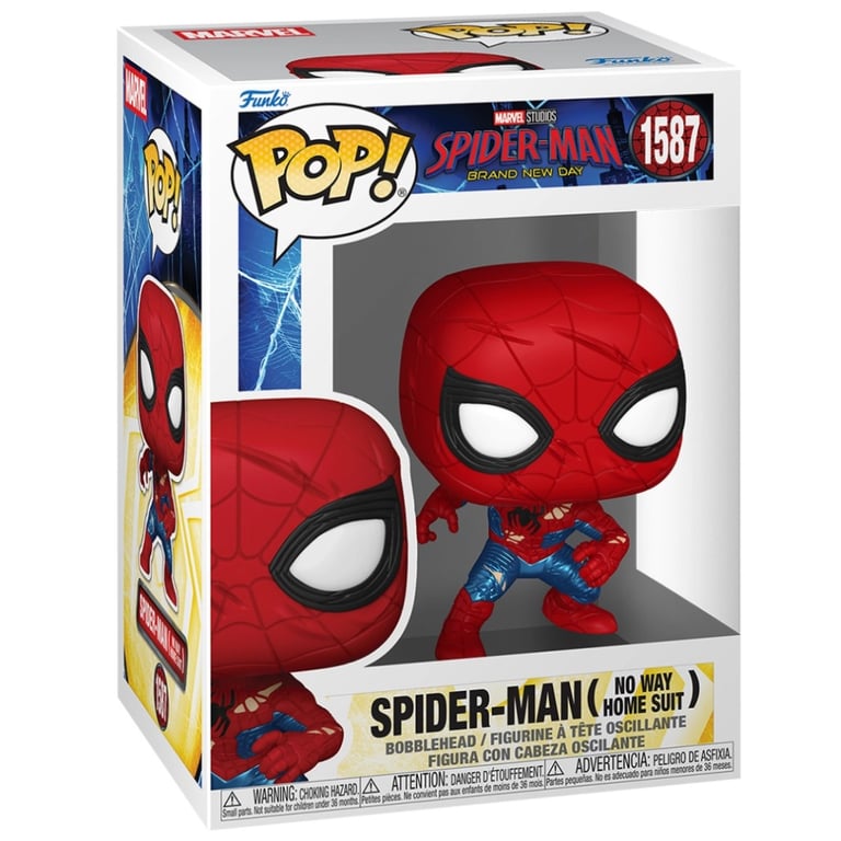 Фігурка Funko Pop серії Людина-павук: Абсолютно новий день - Людина-павук (після битви) (83964) - фото 2