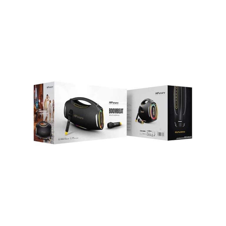 Акустична система HiFuture BoomBeat Black (boombeat.black) - фото 2
