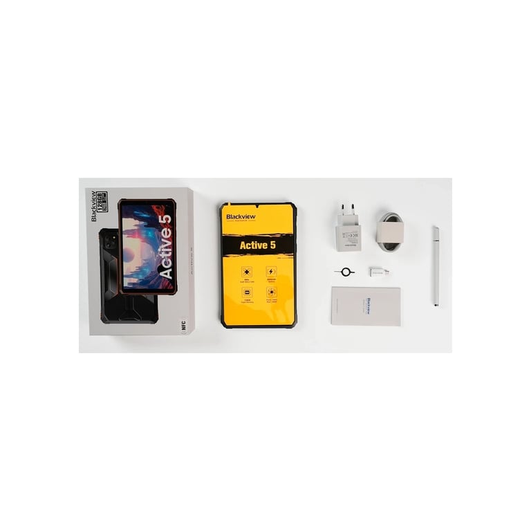 Планшет Blackview Tab Active 5 8.68'' 6/128GB LTE Rugged NFC Black-Orange (6931548326304) - фото 8
