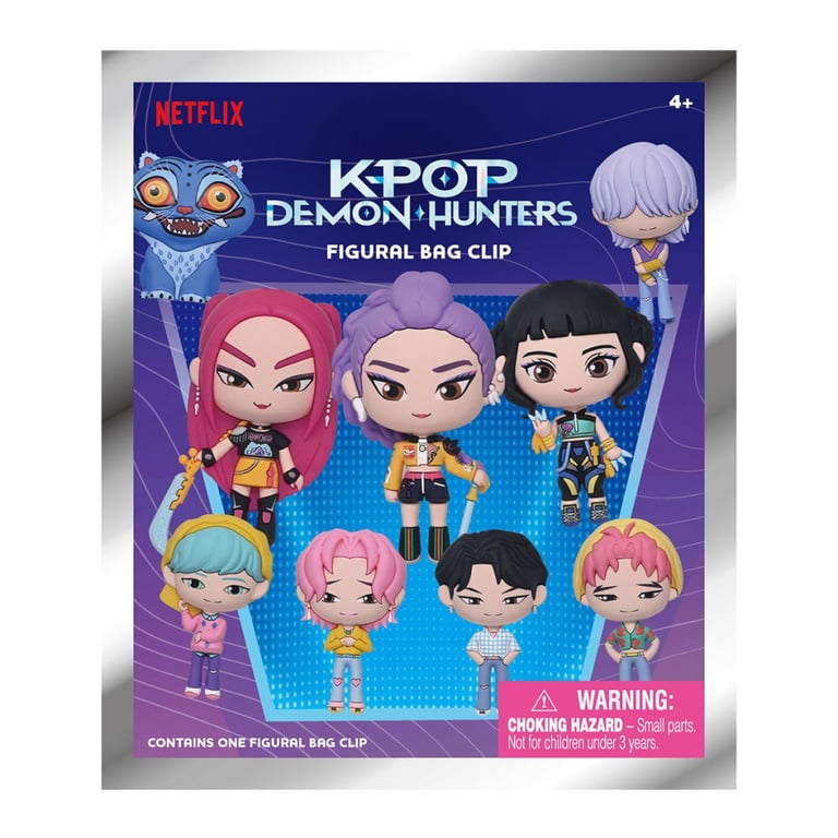 Брелок Monogram сюрприз K-Pop Demon hunters Кейпоп-мисливиці на демонів S1 (32775) - фото 1