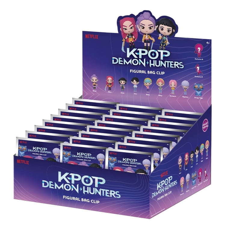 Брелок Monogram сюрприз K-Pop Demon hunters Кейпоп-мисливиці на демонів S1 (32775) - фото 3