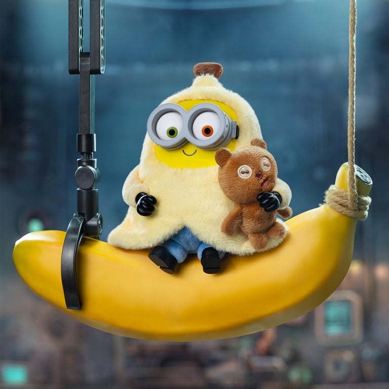 М'яка іграшка Pop Top сюрприз 52Toys Bob & Tim Посіпаки (25ZB301XHRTJ001) - фото 3