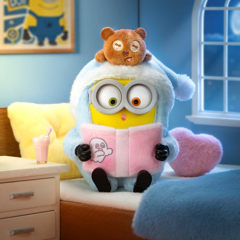 М'яка іграшка Pop Top сюрприз 52Toys Bob & Tim Посіпаки (25ZB301XHRTJ001) - фото 6