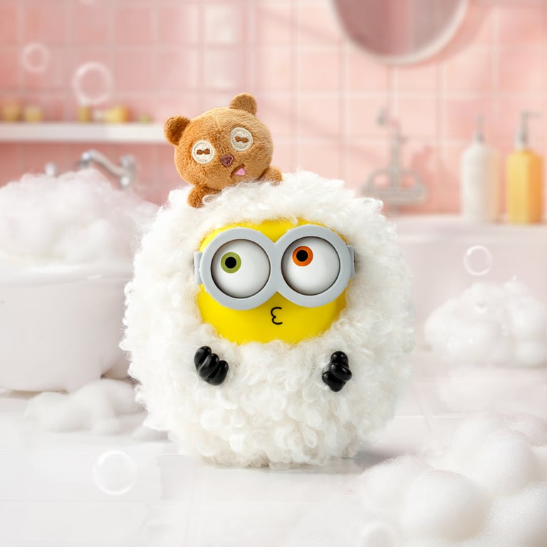 М'яка іграшка Pop Top сюрприз 52Toys Bob & Tim Посіпаки (25ZB301XHRTJ001) - фото 8