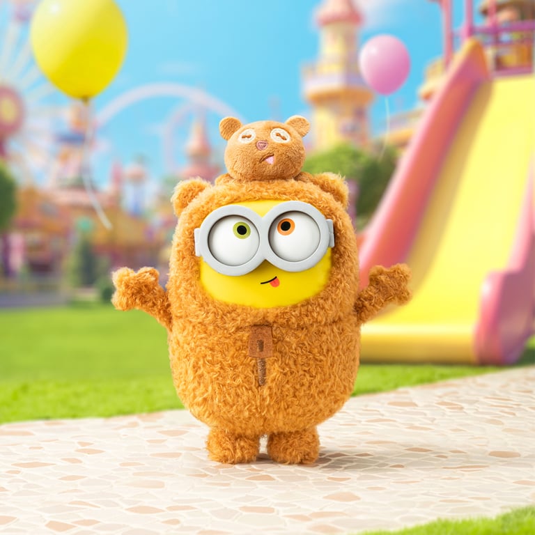 М'яка іграшка Pop Top сюрприз 52Toys Bob & Tim Посіпаки (25ZB301XHRTJ001) - фото 9
