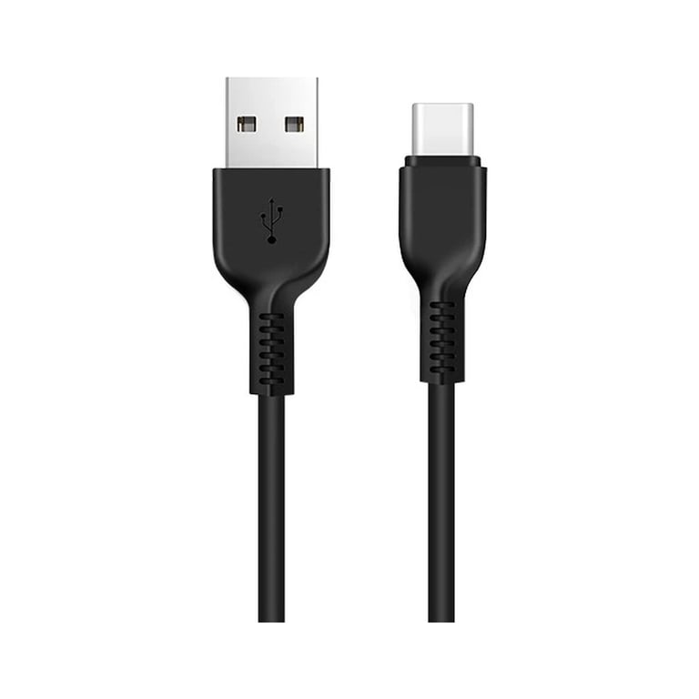 Дата кабель USB 2.0 AM to USB-C 2.0m 3A X20 black HOCO (6957531068907) - фото 1