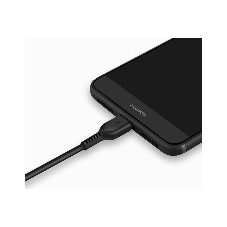 Дата кабель USB 2.0 AM to USB-C 2.0m 3A X20 black HOCO (6957531068907) - фото 4