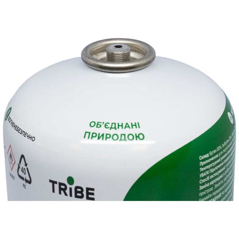 Газовий балон Tribe різьбовий 450 г (T-HF-0015) - фото 2