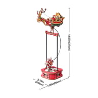 Конструктор Robotime Rokr 3D Санта на санях (MCD05) - фото 2