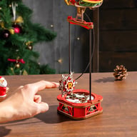 Конструктор Robotime Rokr 3D Санта на санях (MCD05) - фото 6