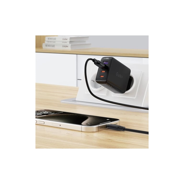 Дата кабель USB 2.0 AM to USB-C 1.2m 3A TPE black Acefast (6974316283812) - фото 7