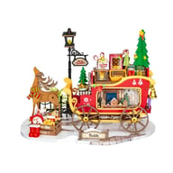 Конструктор Robotime Rolife Wooden 3D Reindeer Express (DS059) - фото 2