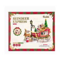 Конструктор Robotime Rolife Wooden 3D Reindeer Express (DS059) - фото 3