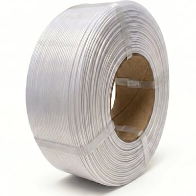 Пластик для 3D-принтера Тірапласт PETG Refill 1.75 мм 1,0 кг white (25296/25219) - фото 1