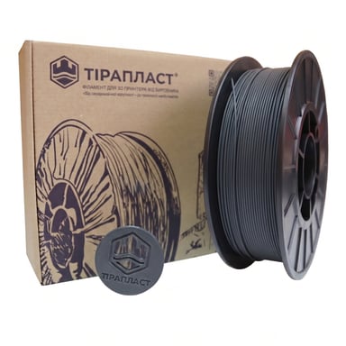 Пластик для 3D-принтера Тірапласт PLA 1.75 мм 0,75кг, silver (25290) - фото 1