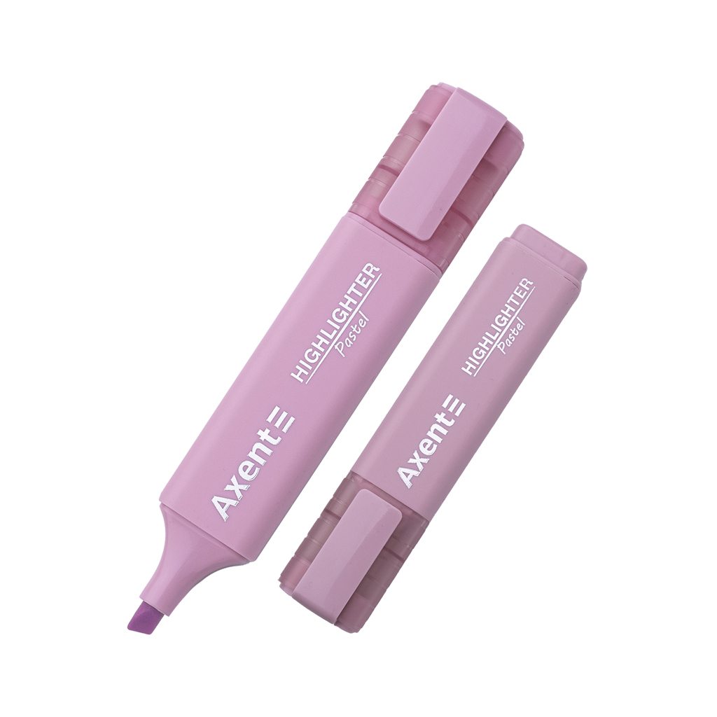 Маркер Axent Highlighter 2537-A, 1-5 мм клиноп. пастель лавандовий (2537-36-A) - фото 1 Маркер Axent Highlighter 2537-A, 1-5 мм клиноп. пастель лавандовий (2537-36-A) - фото 1