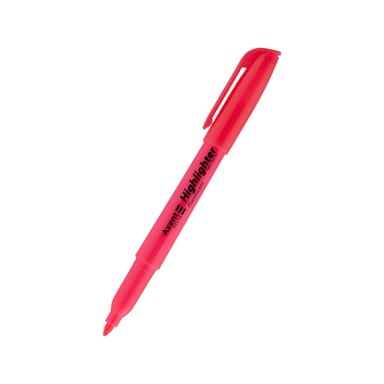 Маркер Axent Highlighter D2503, 2-4 мм клиноп. рожевий (D2503-10) - фото 1