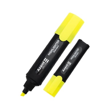 Маркер Axent Highlighter Standard D2505, 1-5 мм клиноп. жовтий (D2505-08) - фото 1