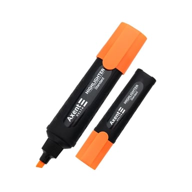 Маркер Axent Highlighter Standard D2505, 1-5 мм клиноп. помаранчевий (D2505-12) - фото 1