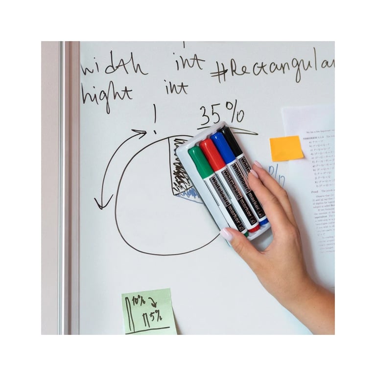 Набір маркерів Axent Whiteboard D2800: 4 маркери та магнітний тримач-губка (D2800-80) - фото 3