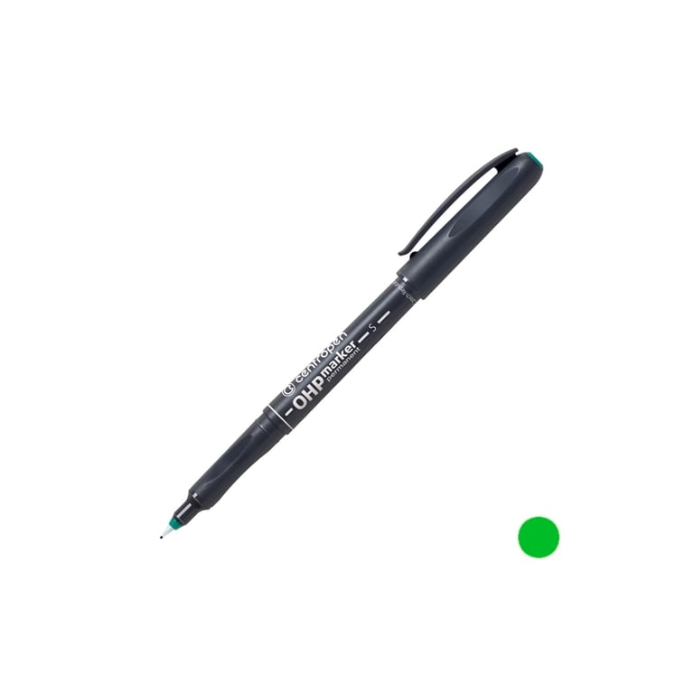 Маркер Centropen Permanent ОНР 2634 S 0,3 мм зелений (2634/04)