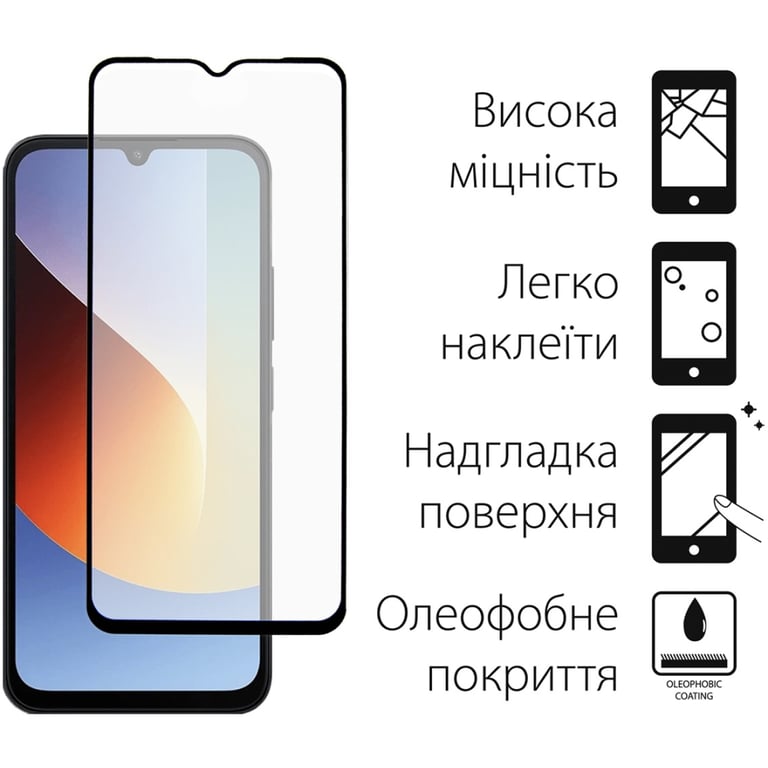 Чохол до мобільного телефона Dengos Carbon Cover + Glass Xiaomi Redmi A7 Pro Black (DG-KM-202) - фото 4