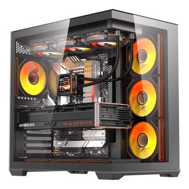 Корпус для ПК DARKFLASH C280 BLACK - фото 1