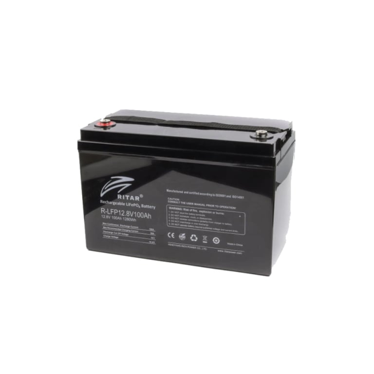 Батарея LiFePo4 Ritar 12,8V 100Ah (R-LFP12.8V100AH)