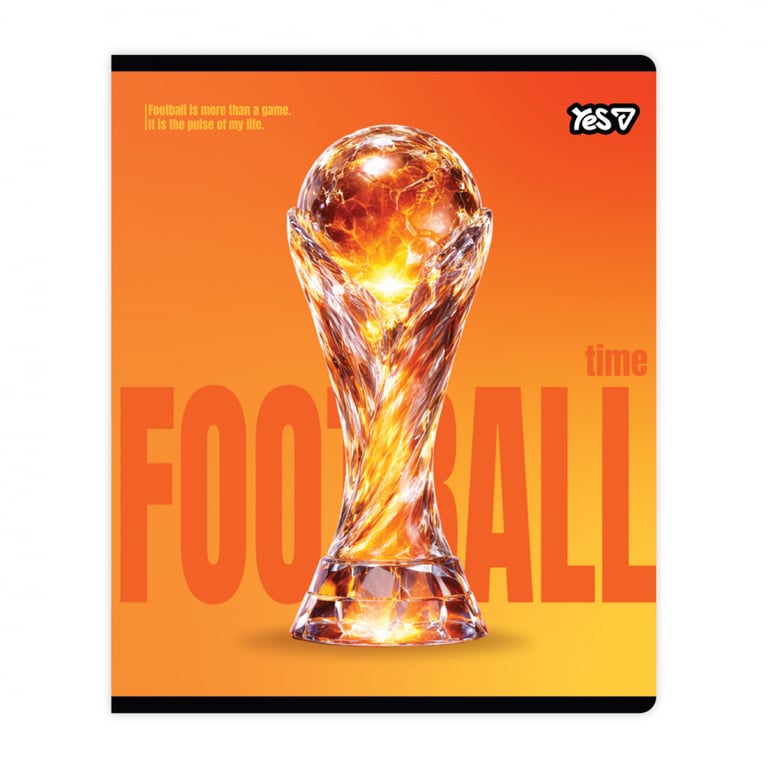 Зошит Yes Football А5 24 аркушів клітинка (768583) - фото 2