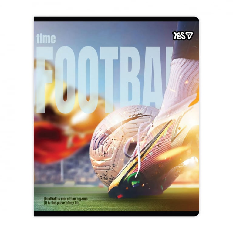 Зошит Yes Football А5 24 аркушів клітинка (768583) - фото 5