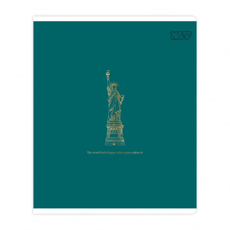 Зошит Yes Urban gold А5 96 аркушів клітинка (768559) - фото 2