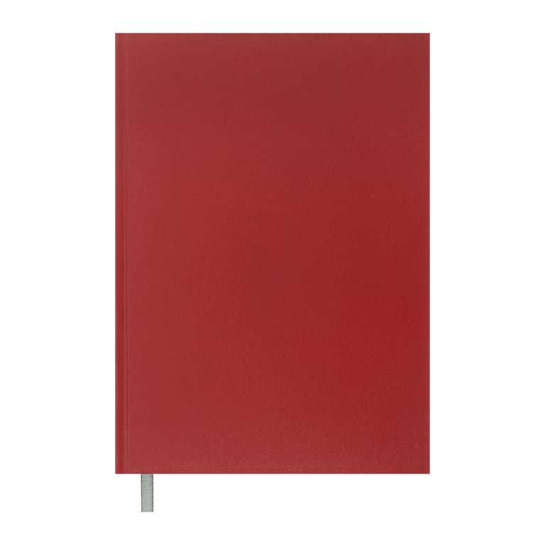 Канцелярська книга Buromax А4 OPTIMAL 200 аркушів, клітинка, бордовий (BM.24419104-13) - фото 1