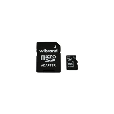 Карта пам'яті Wibrand 64GB mictoSD class 10 UHS-II (U3) V10 Read 80/Write 30 (WICDXU3/64GB-A) - фото 1