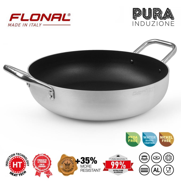 Сотейник Flonal Pura Induction Professional 40 см (GPRPX4070) (DAS303713) - фото 2