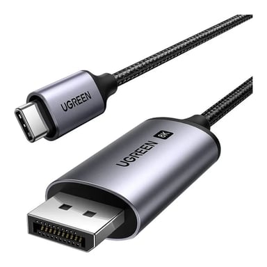 Кабель мультимедійний USB-C to DisplayPort M 3.0m 8K CM556 black Ugreen (25839) - фото 1
