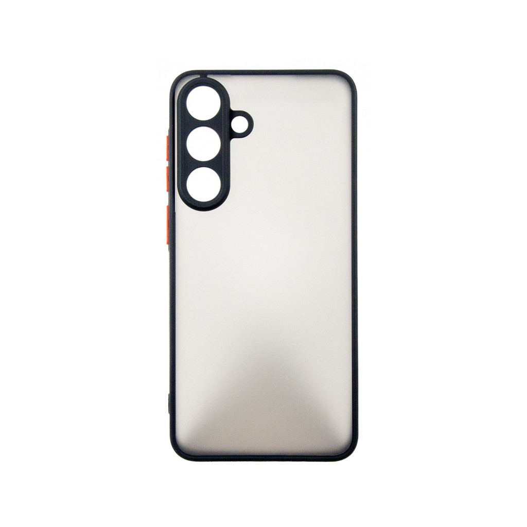 Чохол до мобільного телефона Dengos Case + Cross-body Strap Samsung Galaxy S25 FE Black+Grey (DG-KM-CCRB-28) - фото 2 Чохол до мобільного телефона Dengos Case + Cross-body Strap Samsung Galaxy S25 FE Black+Grey (DG-KM-CCRB-28) - фото 2