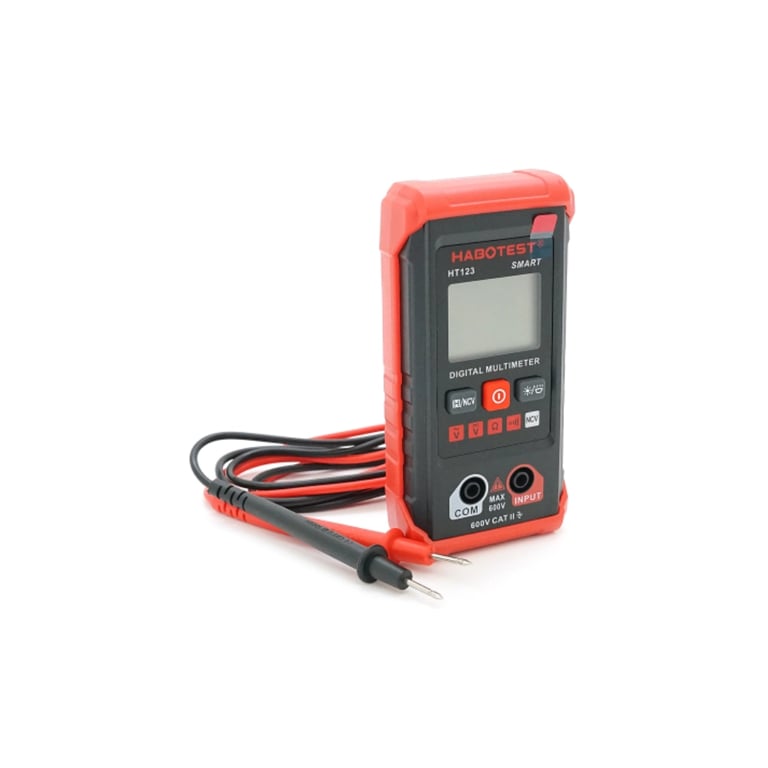 Цифровий мультиметр Habotest HT-123, V, Ω, без батарейок (HT-123/1) - фото 4