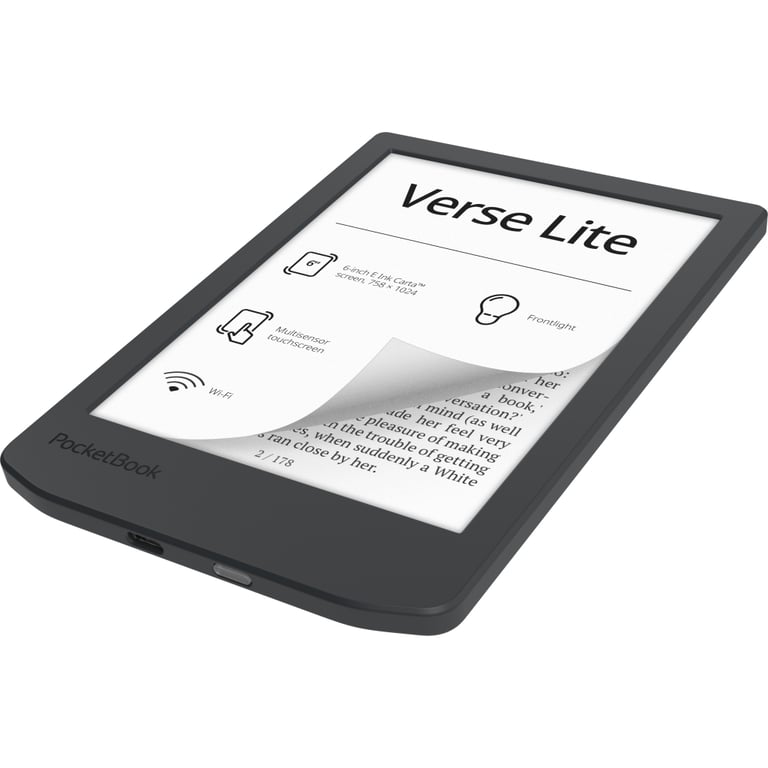 Електронна книга Pocketbook 619 Verse Lite, Midnight Grey (PB619-T-WW) - фото 6
