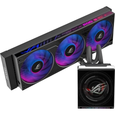 Система рідинного охолодження ASUS ROG STRIX SLC IV 360 ARGB LCD (90RC01S1-B0EAY0) - фото 1